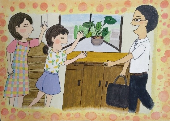 お父さんおかえり